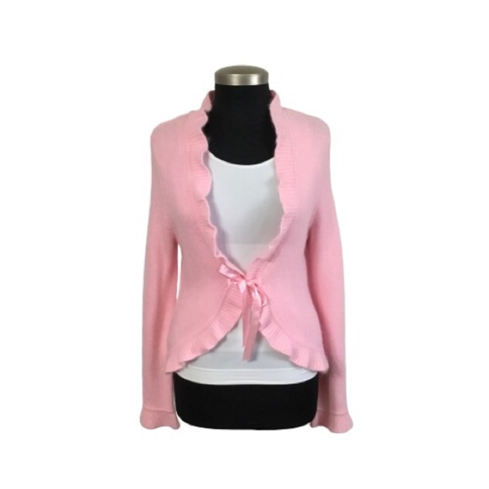 Phosphorus Cardigan Sweater with Ribbon Size Large